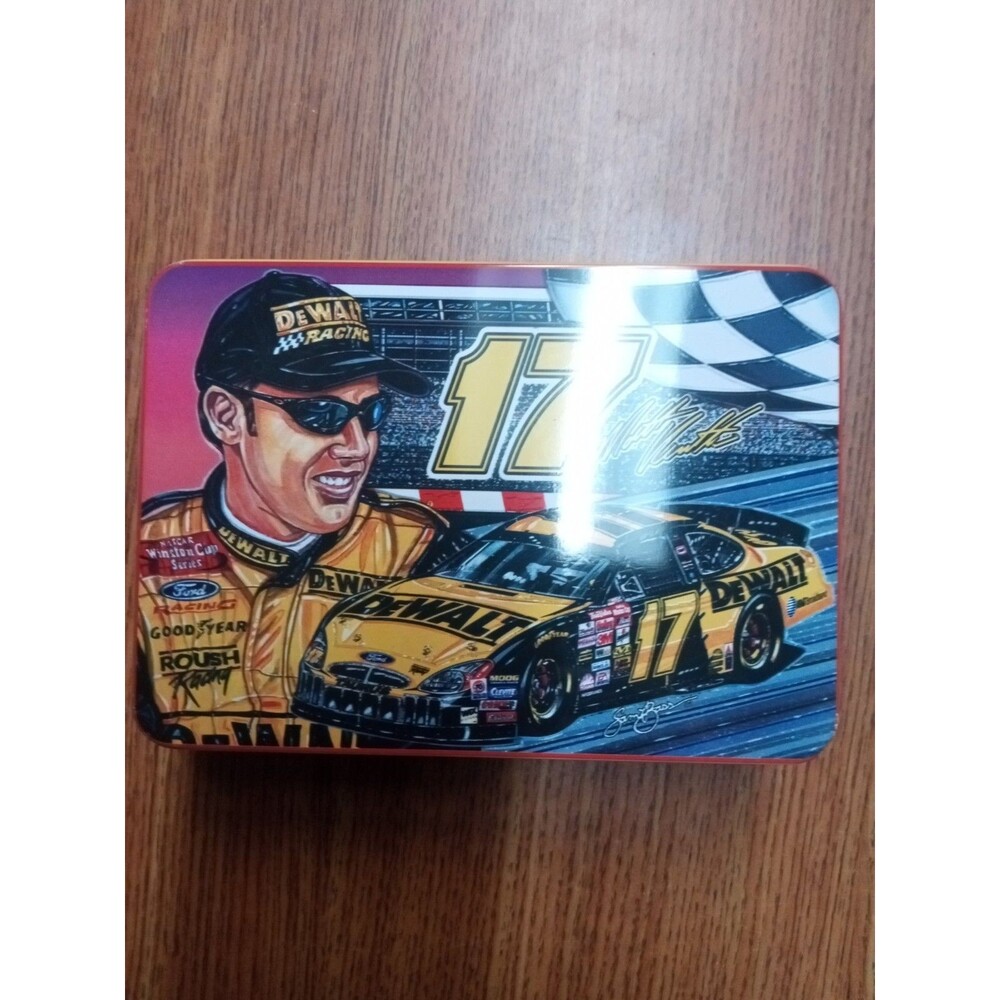 NASCAR #17 MATT KENSETH COLLECTABLE TIN - Fan Collectable Brass Series,